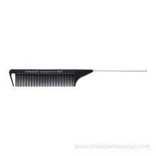 Professional Carbon Parting Long Tail Comb For Braids